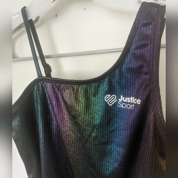 Justice Sports One Piece Bathing Suit - Picture 2 of 5